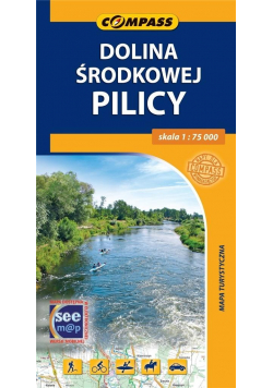 Mapa turystyczna -Dolina środkowej Pilicy 1:75 000