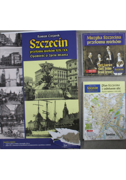Szczecin przełomu wieków XIX i XX plus CD i mapa