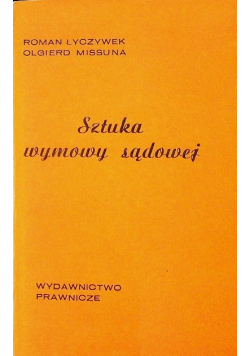 Sztuka wymowy sądowej