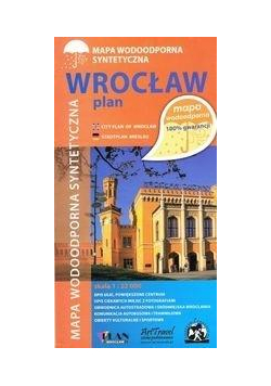 Mapa wodoodporna - Wroclaw 1:22 000