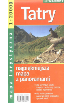 Tatry mapa turystyczna