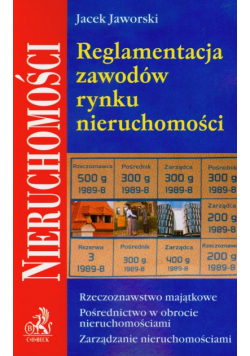 Reglamentacja zawodów rynku nieruchomości