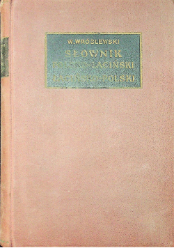 Słownik polsko łaciński 1931 r
