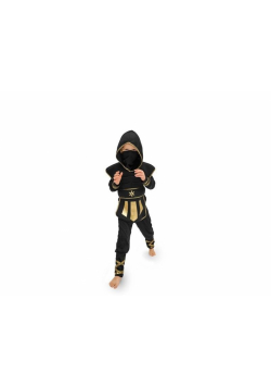 Strój Ninja czarny rozm. 96-116cm