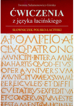 Ćwiczenia z języka łacińskiego Słowniczek polsko łaciński