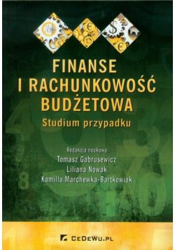 Finanse i rachunkowość budżetowa