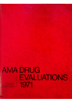 Ama Drug Evaluations