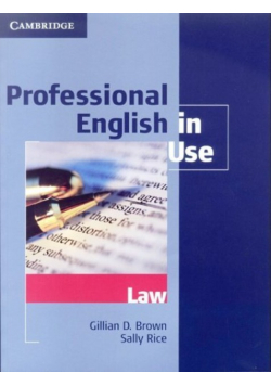 Professional English in Use Law