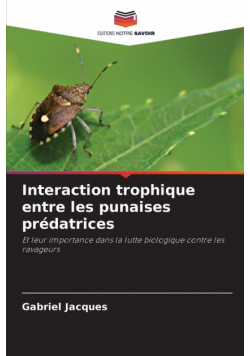 Interaction trophique entre les punaises prédatrices