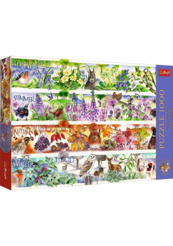 Puzzle 1000 Premium Plus Tea Time Cztery pory roku 12078