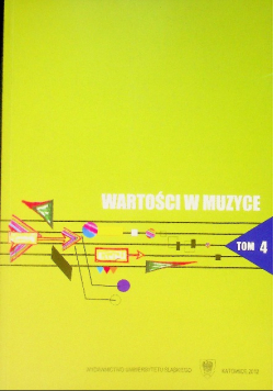 Wartości w muzyce Tom 4