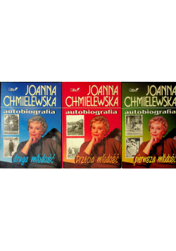 Chmielewska Joanna Autobiografia 3 tomy