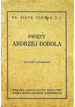 Święty Andrzej Bobola 1939 r.