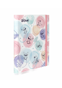 Teczka A4 przestrzenna z gumką Disney Fashion Stitch wzór 1