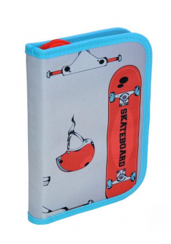 Piórnik jednokomorowy Skateboard