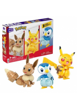 Mega Pokemon - Trio Pokemonów do zbudowania 3-pak