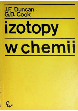 Izotopy w chemii