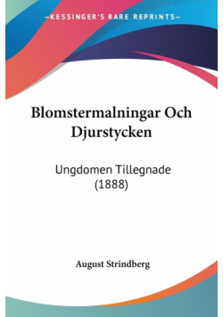 Blomstermalningar Och Djurstycken
