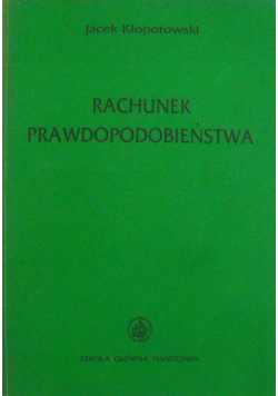 Rachunek prawdopodobieństwa