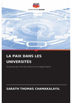 La Paix Dans Les Universités