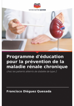 Programme d'éducation pour la prévention de la maladie rénale chronique