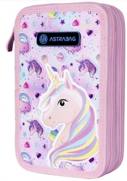 Piórnik podwójny bez wyp. AC2 Unicorn ASTRA