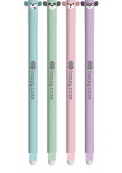 Długopis usuwalny Uszaki Pastel niebieski (12szt)