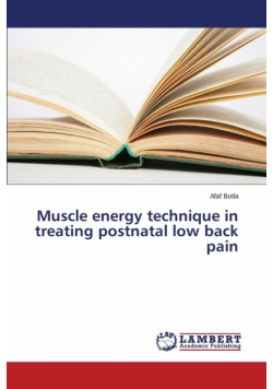 Muscle energy technique in treating postnatal low back pain