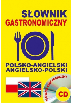 Słownik gastronomiczny polsko angielski plus CD