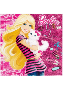 Podobrazie z nadrukiem Barbie