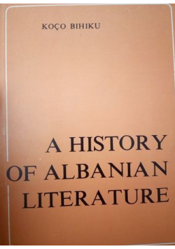 A history of Albanian literature
