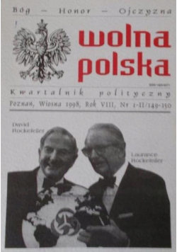 Wolna Polska kwartalnik polityczny nr I-II/149-150