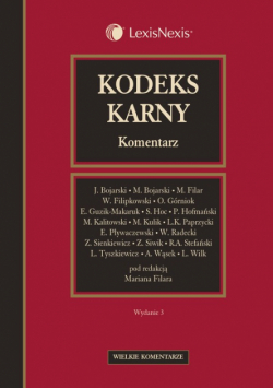 Hoc Stanisław - Kodeks karny Komentarz