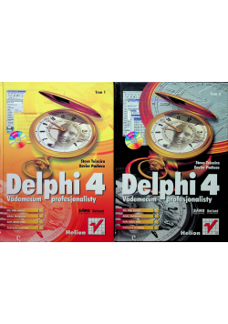 Delphi 4 Vademecum profesjonalisty Tom 1 2 plus CD