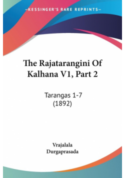 The Rajatarangini Of Kalhana V1, Part 2