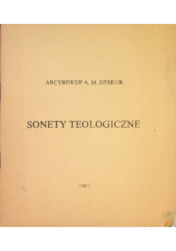 Sonety teologiczne