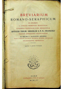 Breviarium Romano-Seraphicum