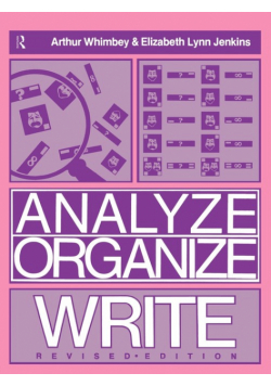 Analyze Organize Write Revised Ed.