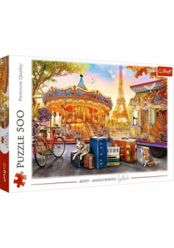 Puzzle 500 Wakacje w Paryżu