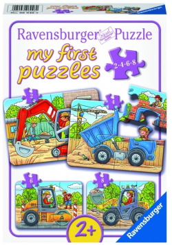 Puzzle zestaw Plac budowy