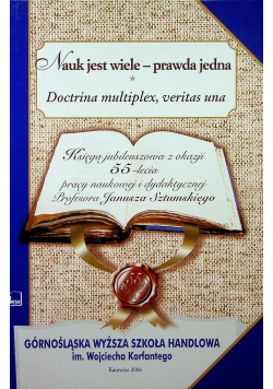 Księga jubileuszowa z okazji 55 lecia pracy naukowej i dydaktycznej