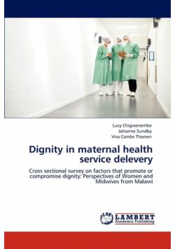 Dignity in maternal health service delevery