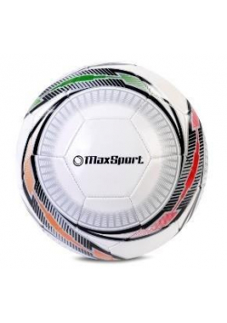 Piłka nożna Max Sport biało-czarna
