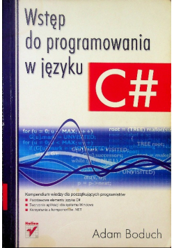 Wstęp do programowania w języku C#