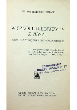 W szkole biedaczyny z Asyżu