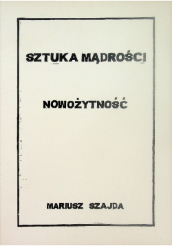 Sztuka mądrości nowożytność