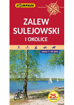 Mapa - Zalew Sulejowski i okolice 1:40 000