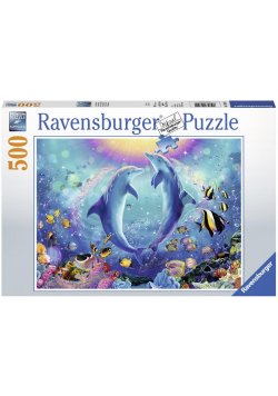 Puzzle 500 Tańczące delfiny