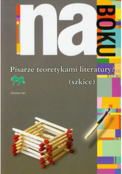 Na boku Pisarze teoretykami literatury