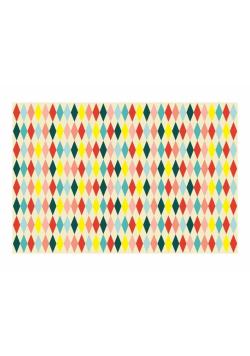 Obrus papierowy Romby 180x120cm